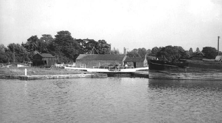 Saul Junction dry dock entrance