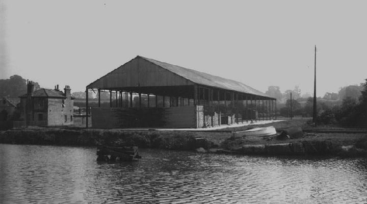 Timber shed No. 1 and Berth 8